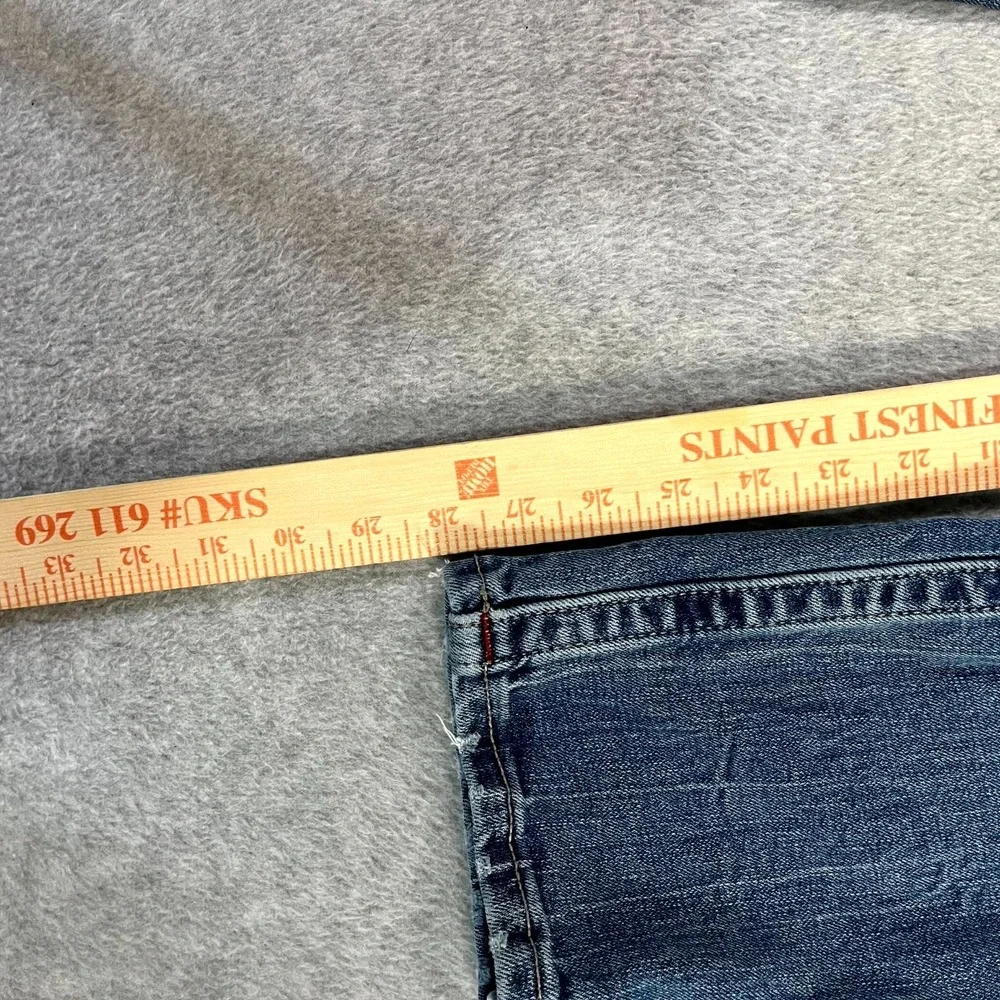True Religion Geno Relaxed Slim Jeans Womens 29 Blue‎ Denim Cotton Stretch Logo